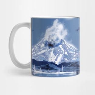 volcano...Mount Saint Helens Washington State USA Mug